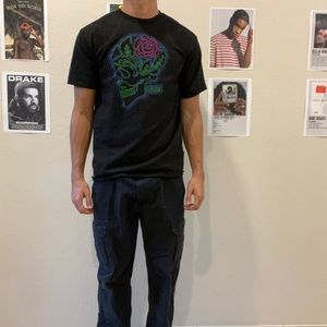 MENS ADULT MEDIUM: Skull Highlight tee